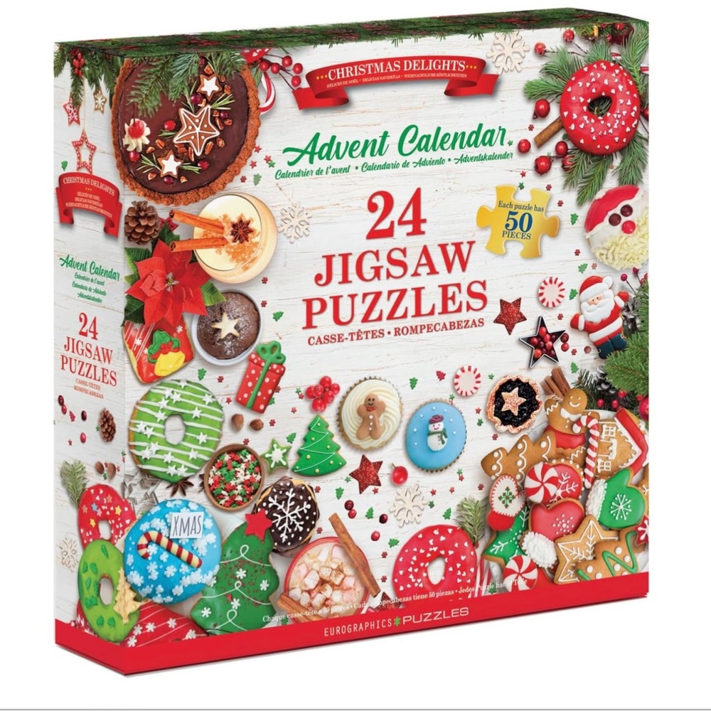 🔥Advent Calendar 24 Jigsaw Puzzles